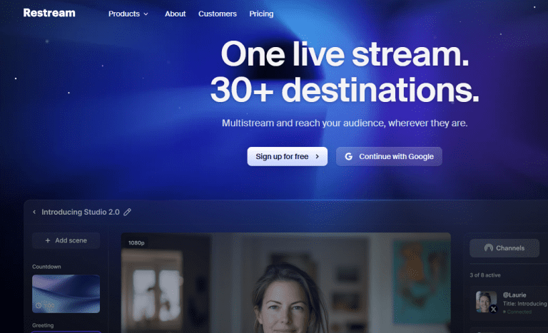 ReStream — Rede informática completa (WiFi 6, firewall, Starlink) no escritório de Cascais